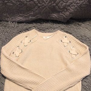 Cropped sweater